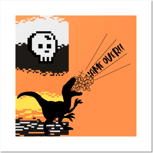 Game Over Posters and Art